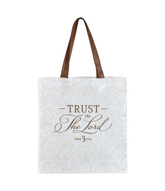 Christian Art Gifts Trust in the LORD Shopping Tote Bag - Proverbs 3:5 | 環保購物袋 - 箴言 3:5