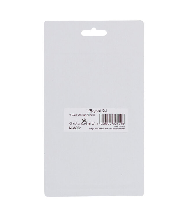 Hope and Trust Floral Assorted Magnet Set 花卉磁鐵套裝