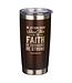Stand Firm Brown Stainless Steel Mug - 1 Corinthians 16:13 | 「站立得穩」啡色不銹鋼杯 - 哥林多前書 16:13