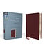 NIV Thinline Bible (Comfort Print)-Burgundy Bonded Leather