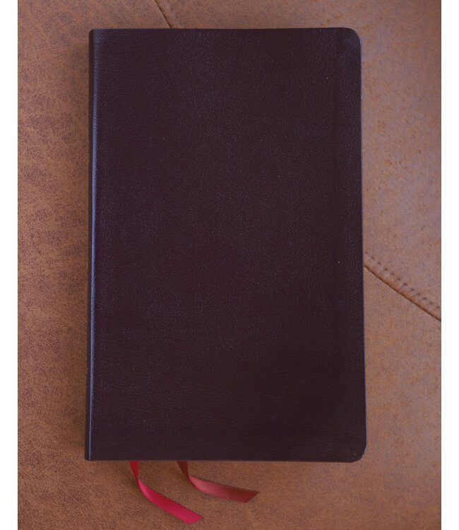 NIV Thinline Bible (Comfort Print)-Burgundy Bonded Leather