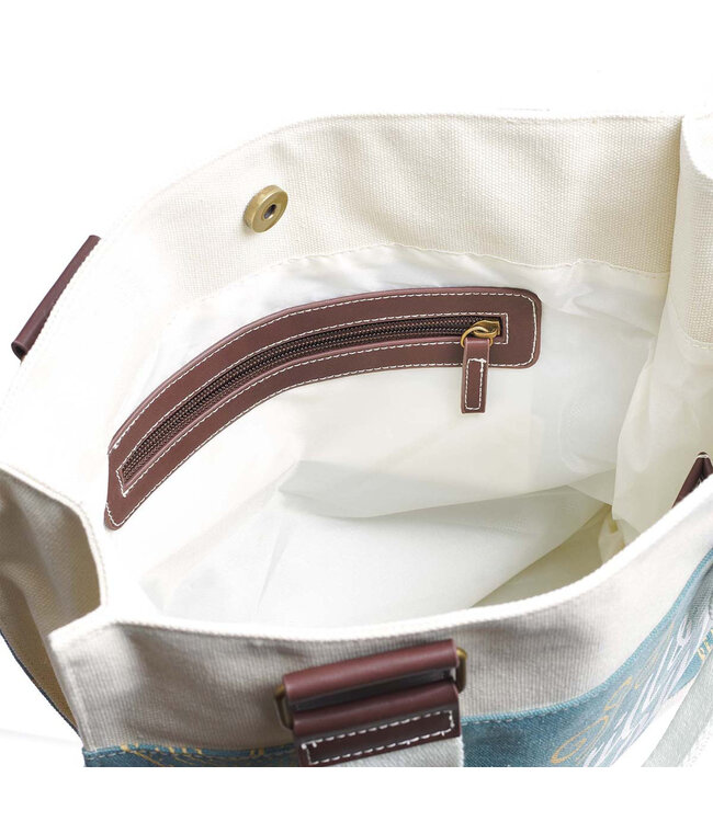 Be Still Canvas Tote Bag - Psalm 46:10 | 帆布手提袋 - 詩篇46:10