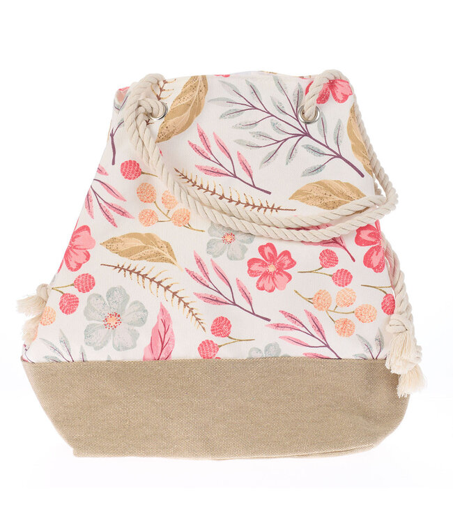 Blessed Canvas Tote with Rope Handles | 帶繩手柄帆布手提袋