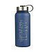 I Know the Plan Blue Stainless Steel Water Bottle - Jeremiah 29:11