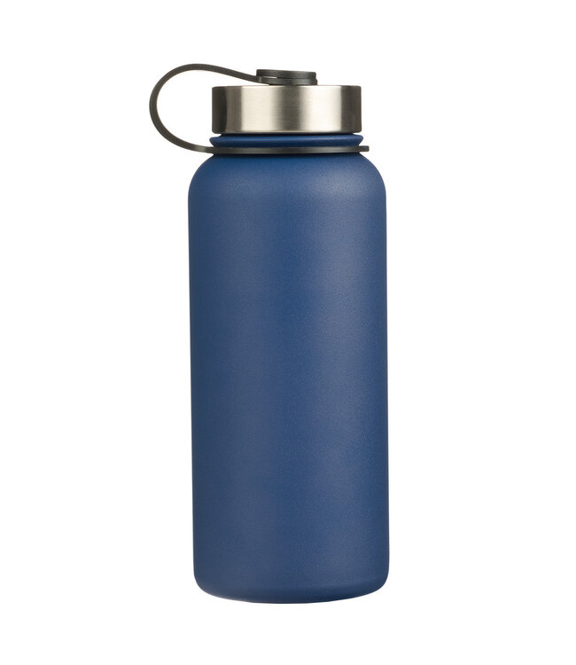 I Know the Plan Blue Stainless Steel Water Bottle - Jeremiah 29:11