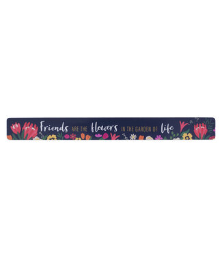 Christian Art Gifts Friends are the Flowers of Life Magnetic Strip 磁貼