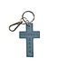 心然設計 Kosmos Art 十架鑰匙圈：以馬內利（藍）