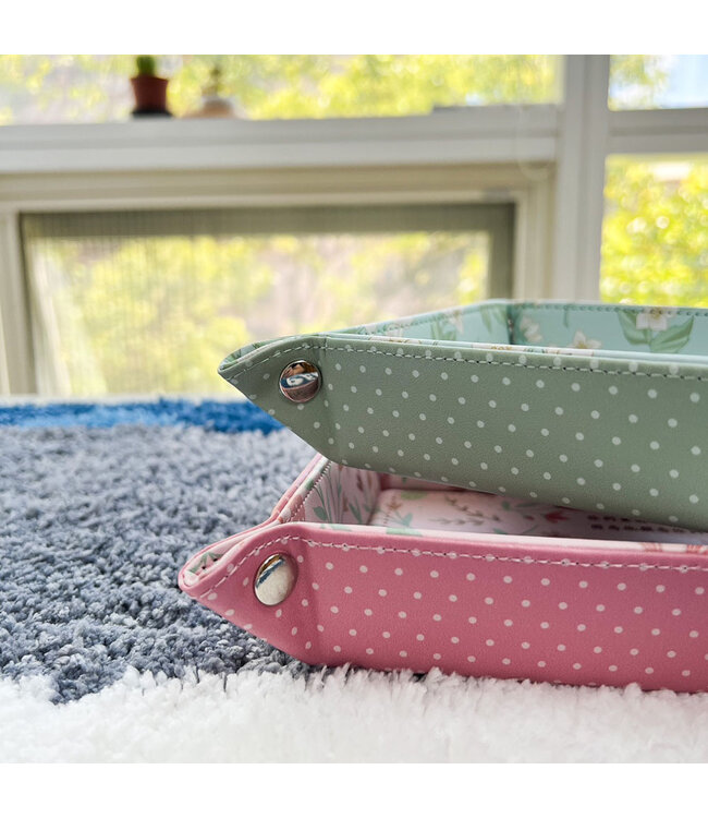 綠皮革收納盤：感謝神