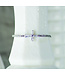 Eden Merry Jewelry Adjustable Bracelets -Silver Small Cross Bracelet 銀色小十字架金屬手鐲