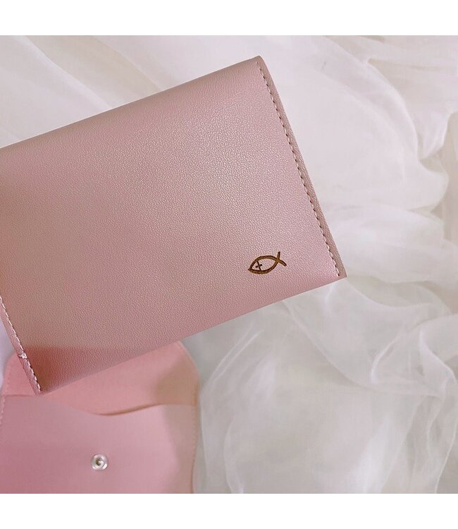 耶穌魚零錢包——粉