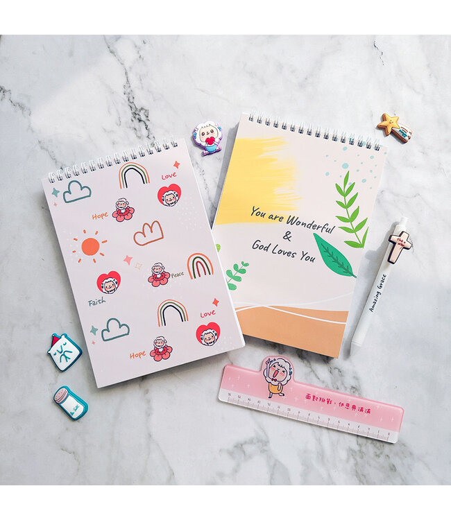 A5上翻線圈筆記本——福氣羊羊