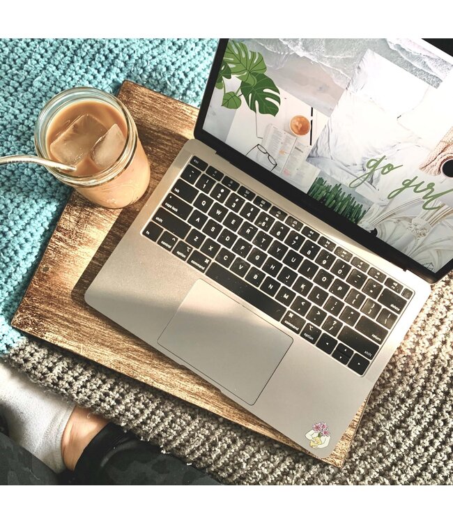 手繪透明貼紙——祢是窯匠