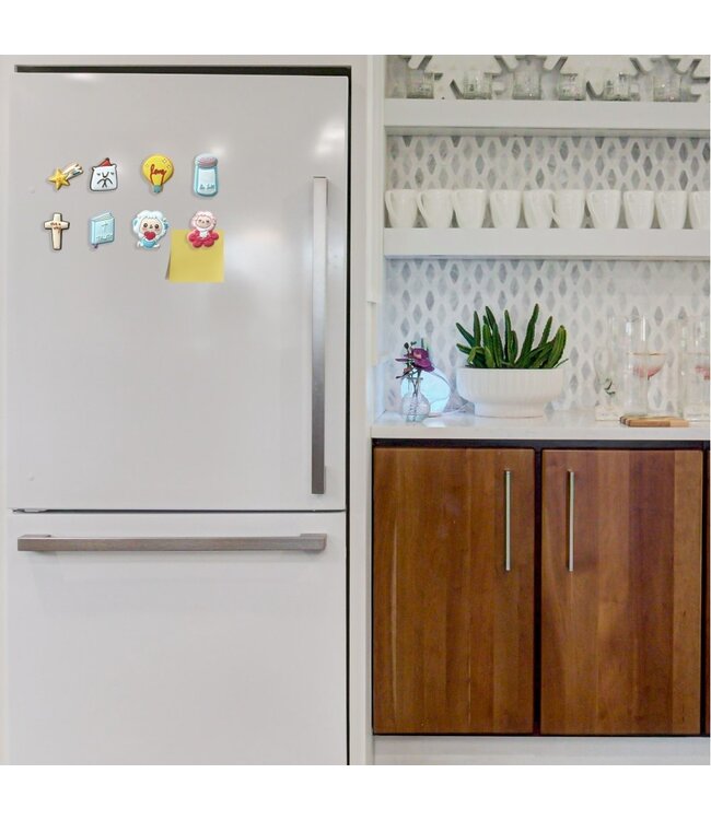 軟膠磁鐵組——禱告的熊