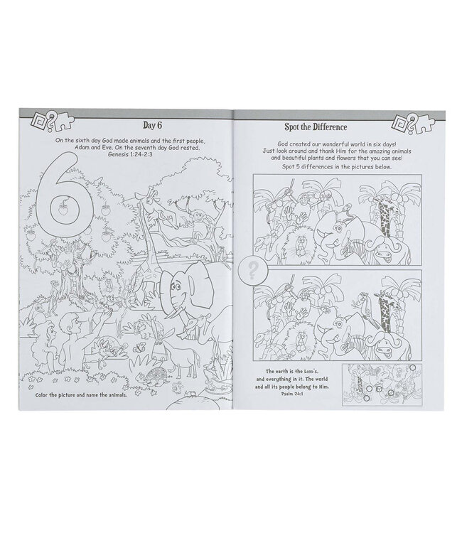 Kids Book Bible Story Activity Fun