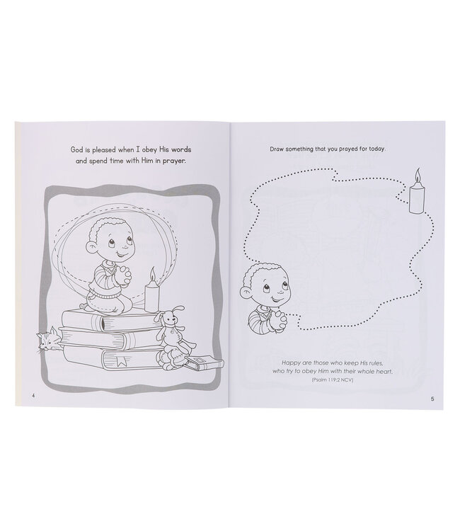 God's Word Is Great Coloring & Activity Book-Psalm 119