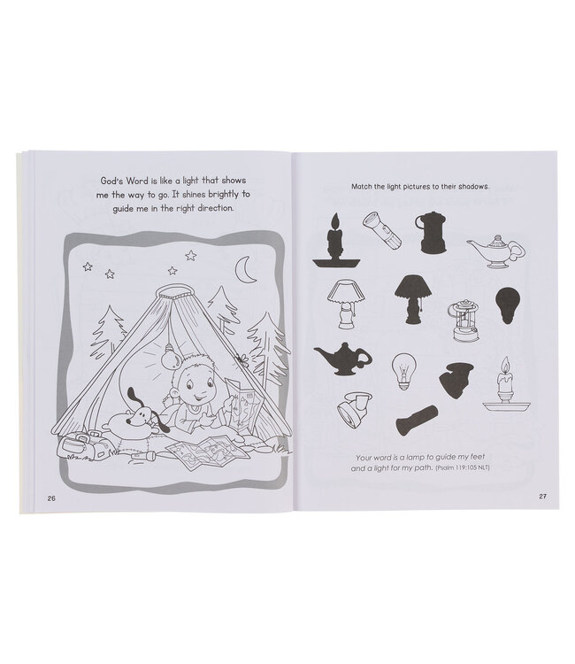 God's Word Is Great Coloring & Activity Book-Psalm 119