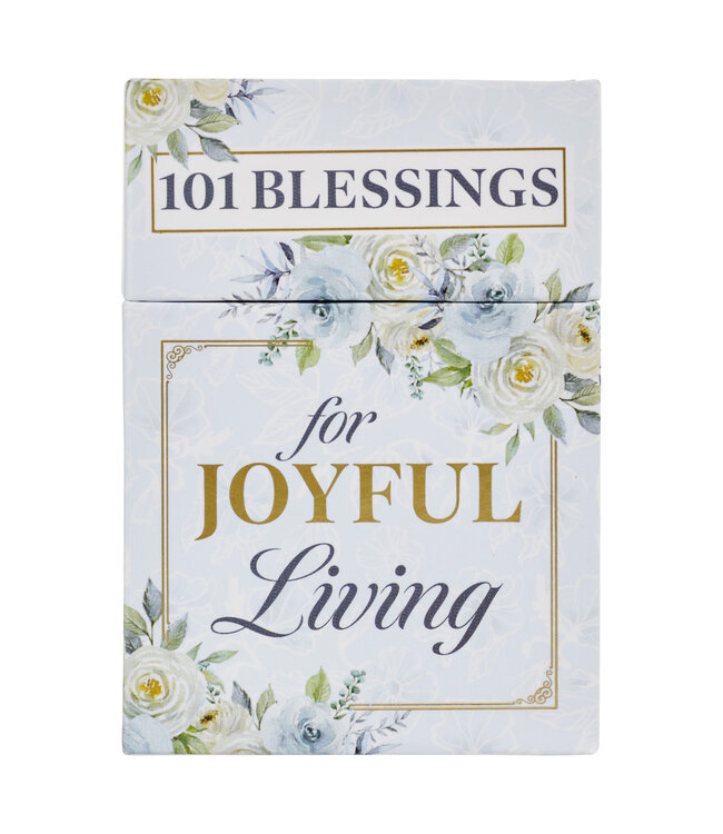 101 Blessings for Joyful Living Box of Blessings