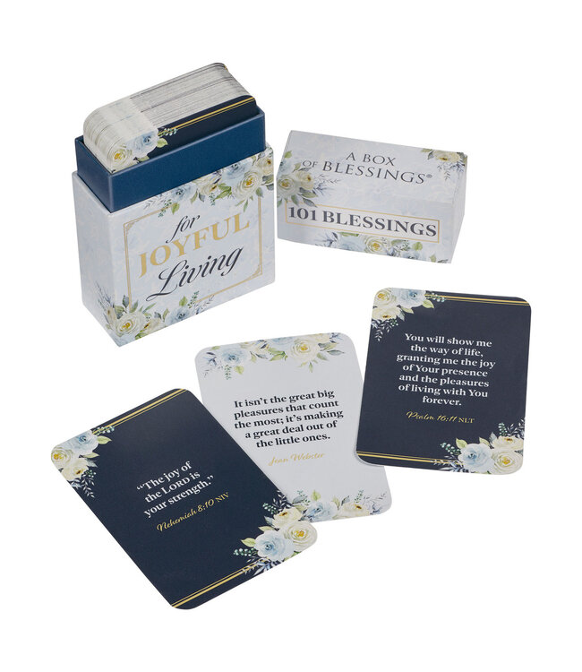 101 Blessings for Joyful Living Box of Blessings