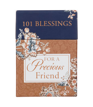 Christian Art Gifts 101 Blessings for a Precious Friend Box of Blessings