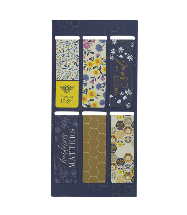 Kind Words are Like Honey Magnetic Bookmark Set - Proverbs 16:24 | 磁性書籤套裝 - 箴言16:24
