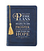 For I Know the Plans Handy-sized Faux Leather Journal in Navy - Jeremiah 29:11 | 深藍色手提仿皮革日記本 - 耶利米書 29:11