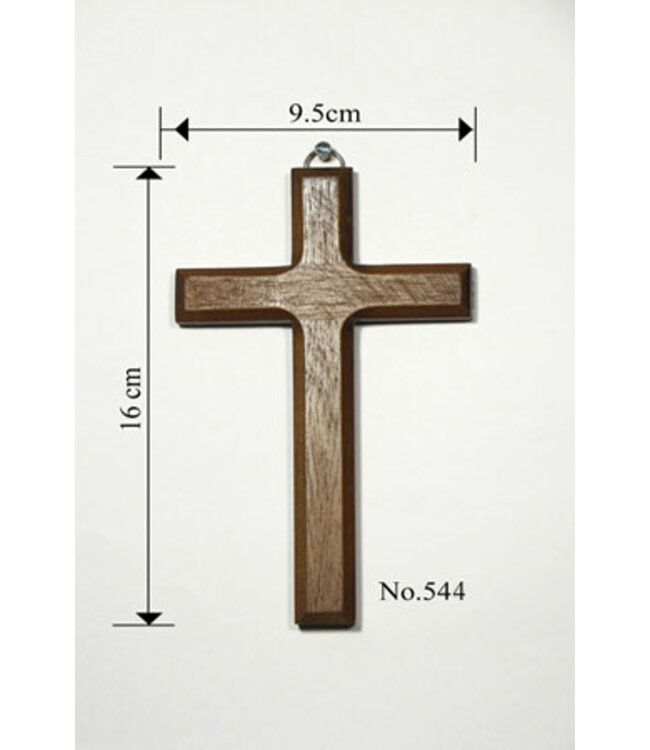 柚木十字架 544 (9.5x16cm)
