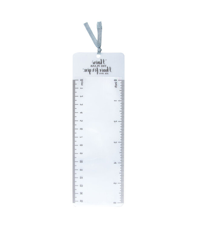 Magnifying Bookmark-I Know the Plans Jer. 29:11 | 放大鏡書籤 - 耶利米書29:11