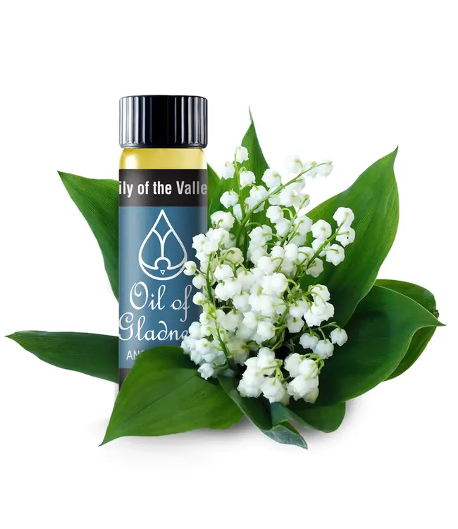 Anointing Oil - Lily of the Valley 1/2 oz 膏抹油 1/2 oz 瓶裝——谷中的百合花
