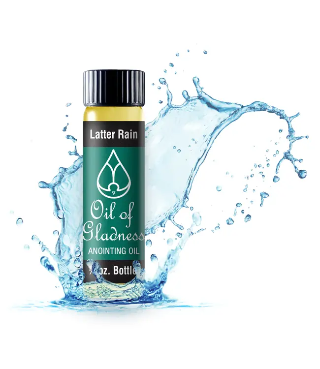 Anointing Oil - Latter Rain 1/2 oz 膏抹油 1/2 oz瓶裝——時雨