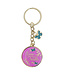 Live by Faith Metal Key Ring with Link Chain 金屬鑰匙圈