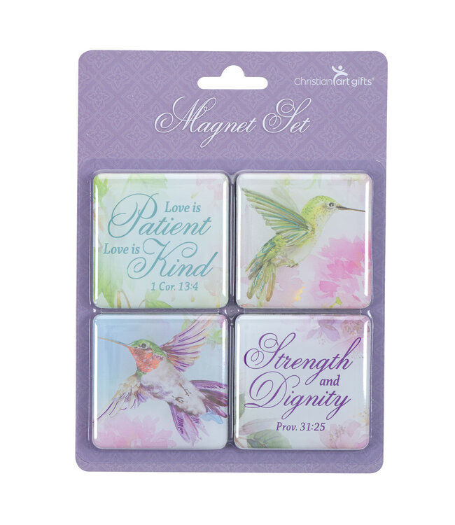 Hummingbird Magnet Set 蜂鳥磁鐵套裝