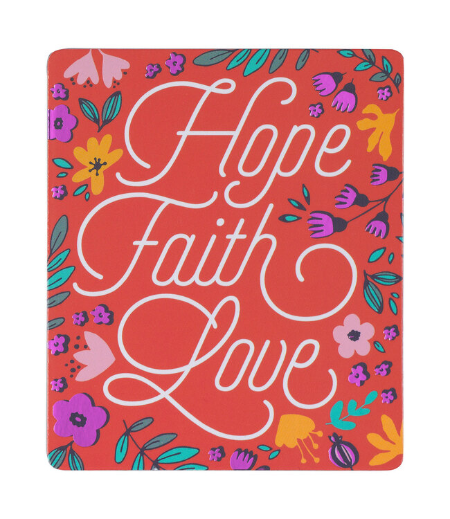 Hope Faith Love Magnet "信望愛"冰箱貼