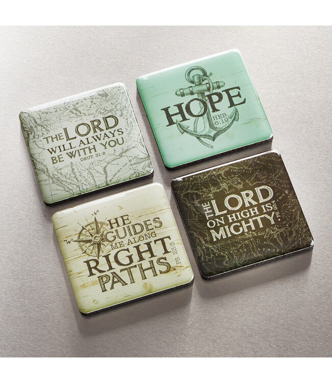 The Lord Will Be with You Magnet Set - Deuteronomy 31:8 磁鐵套裝 - 申命記 31:8