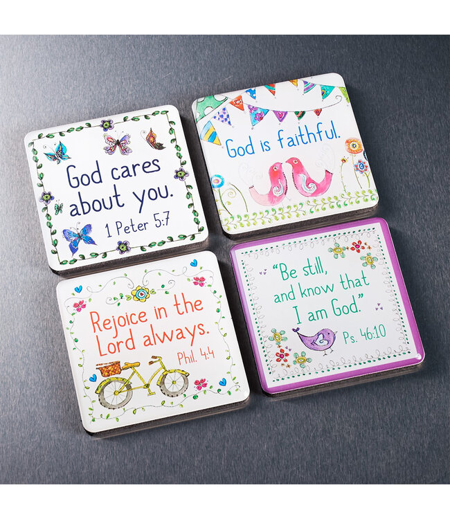 Everyday Blessings Magnet Set - 1 Peter 5:7 每日祝福磁鐵套裝 - 彼得前書 5:7
