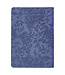 The Lord Will Guide You Blue Faux Leather Classic Journal with Zipper Closure - Isaiah 58:11 | 仿皮拉鍊封口日記本
