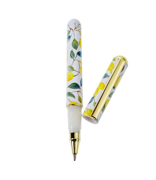 Rejoice Always Yellow Lemon Note Block with a Pen - 1 Thessalonians 5:16 "常常喜樂"黃色檸檬便條本+筆套裝 - 帖撒羅尼迦前書 5:16