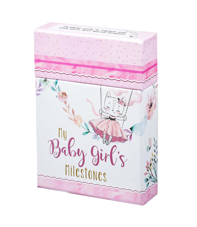 My Baby Girl's Milestone Cards