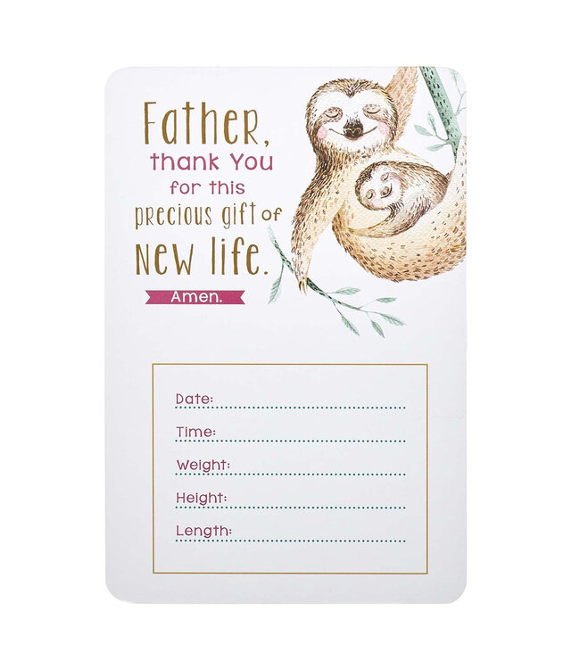 My Baby Girl's Milestone Cards