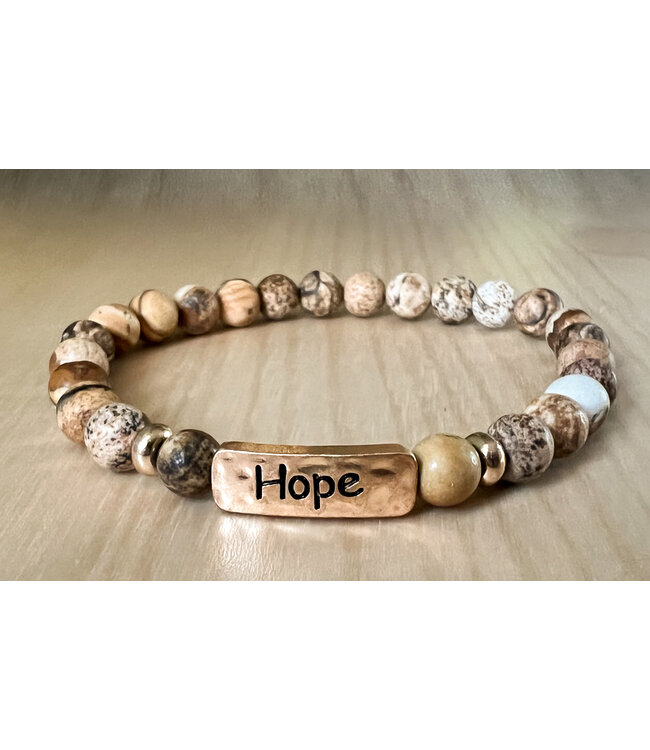 Wisdom Bracelets - Hope Beaded Bracelet "盼望"珠石手鐲
