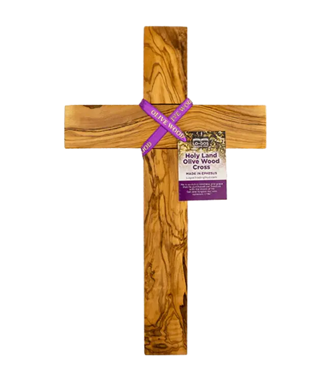 14" Olive Wood Wall Cross 14吋橄欖木掛牆十字架