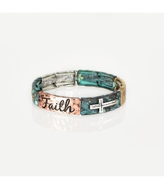 Eden Merry Jewelry Meaningful Bracelet - Prayer Metal 深意手鐲——信心禱告