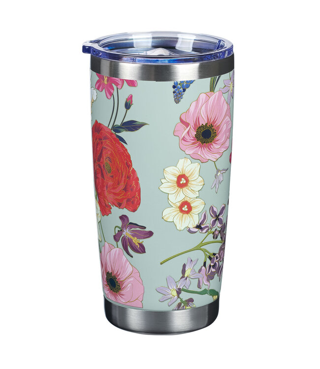 My Strength and My Song Stainless Steel Travel Tumbler - Exodus 15:2 不鏽鋼旅行保溫杯