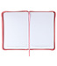 Trust With All Your Heart Pink Faux Leather Classic Journal with Zipper Closure - Proverbs 3:5-6 | 仿皮拉鍊封口日記本