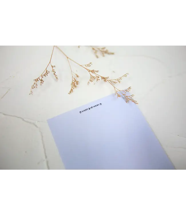 胖手收卡片——生日快樂