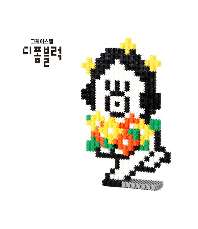 哈囉．登登系列 3D積木拼圖——花朵登登