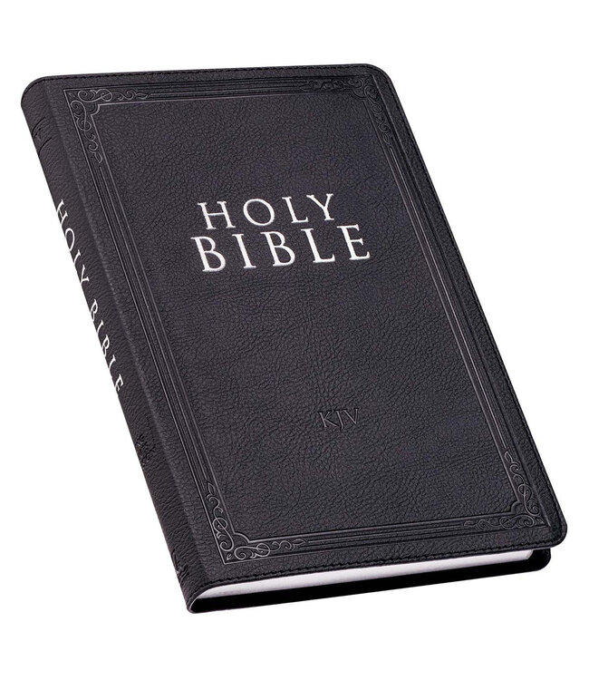 Black Faux Leather King James Version Gift Edition Bible