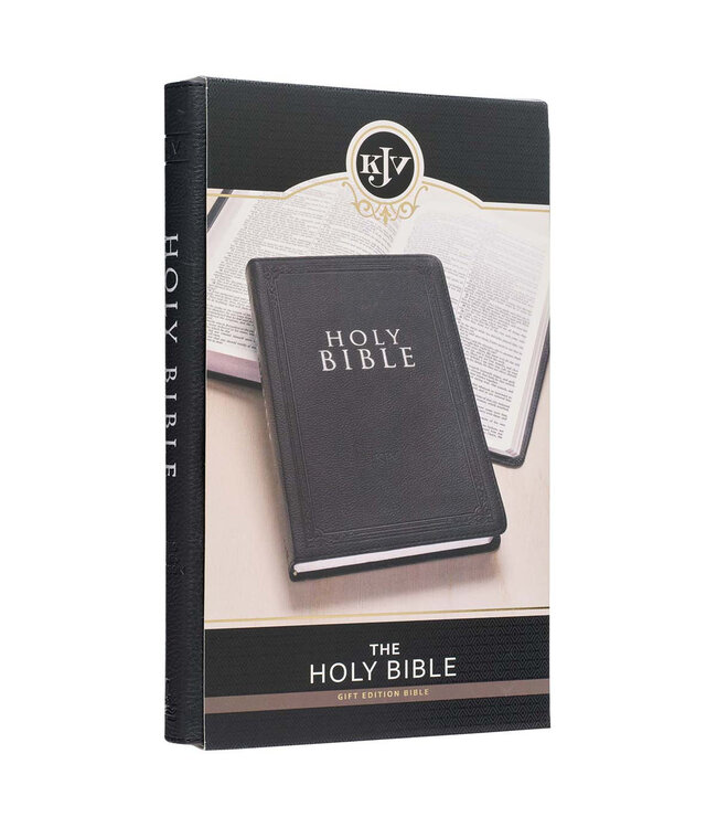 Black Faux Leather King James Version Gift Edition Bible