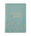 Strength and Dignity Misty Teal Faux Leather Journal - Proverbs 31:25 仿皮筆記本