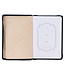 Be Strong and Courageous Midnight Blue Classic Journal with Zippered Closure - Joshua 1:9 | 仿皮拉鍊封口日記本