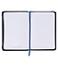 Be Strong and Courageous Midnight Blue Classic Journal with Zippered Closure - Joshua 1:9 | 仿皮拉鍊封口日記本